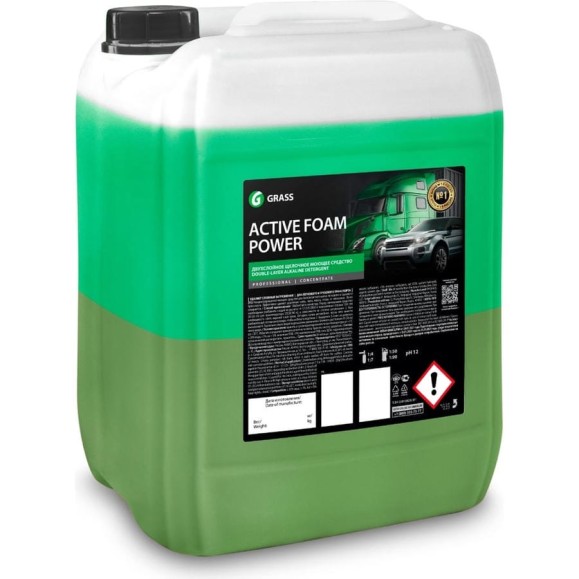 Автошампунь для бесконтактной мойки Active Foam Power 23 кг Grass 800023