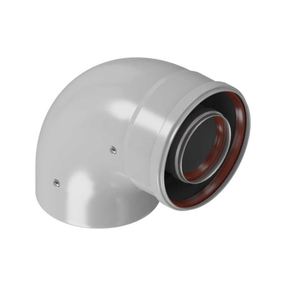Промежуточное колено KRATS 90гр., 80/125 CW8-90