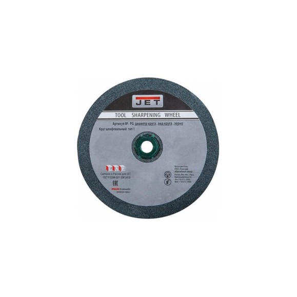 Круг для точила 250x25x32 мм, 80G, зеленый (IBG-10) JET PG250.02.080.32