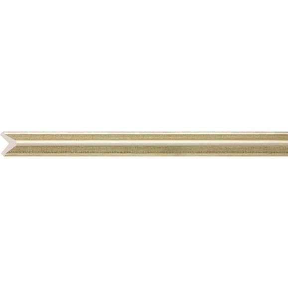 Угол Cosca Decor интерьерный багет, 18 мм, матовое золото СПБ030477