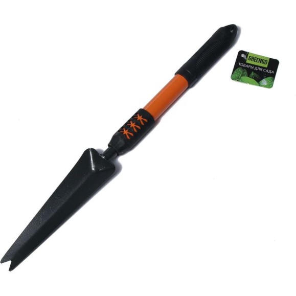 Корнеудалитель Greengo 49 см, прорезиненная рукоять 3828792