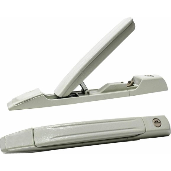 Замок-ручка УЗОЛА комфортная RS52 RAL 7035 (серая) USOLA U8002250202 Замок-ручка УЗОЛА комфортная RS52 RAL 7035 (серая) USOLA U8002250202