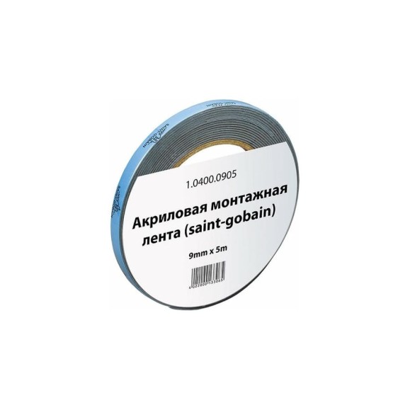 Акриловая монтажная лента WOLF Saint Gobain 9 мм х 5 м 1.0400.0905