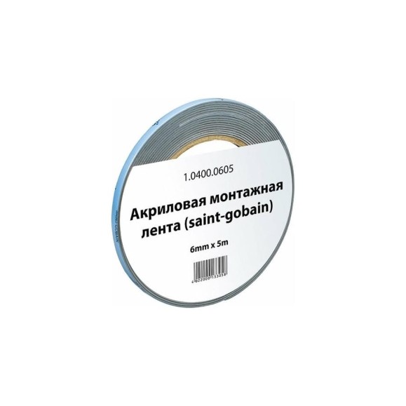 Акриловая монтажная лента WOLF Saint Gobain 6 мм х 5 м 1.0400.0605