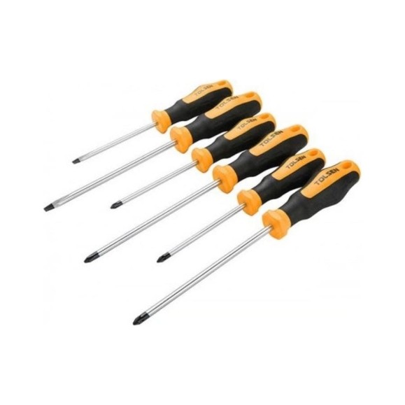 Набор отверток TOLSEN Comfort 6 предметов 20014 20014 Набор отверток TOLSEN Comfort 6 предметов 20014 20014