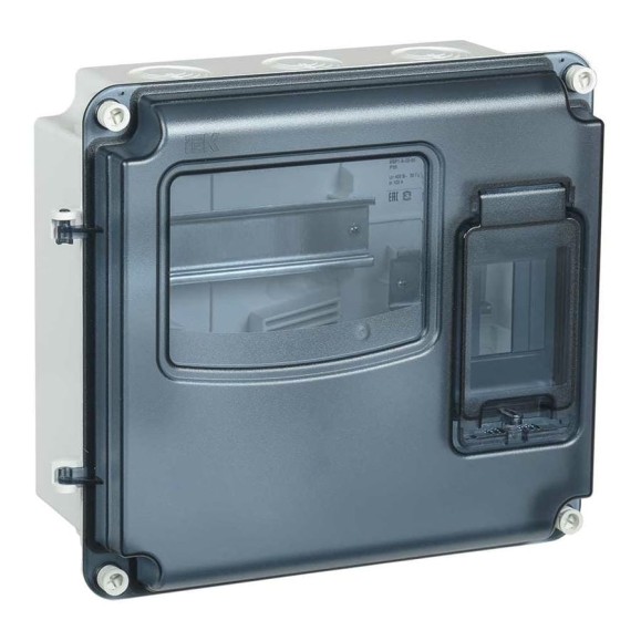 Пластиковый корпус IEK KREPTA 5 ЩУРн-П 1/3 IP66 PC MSP1-N-03-55