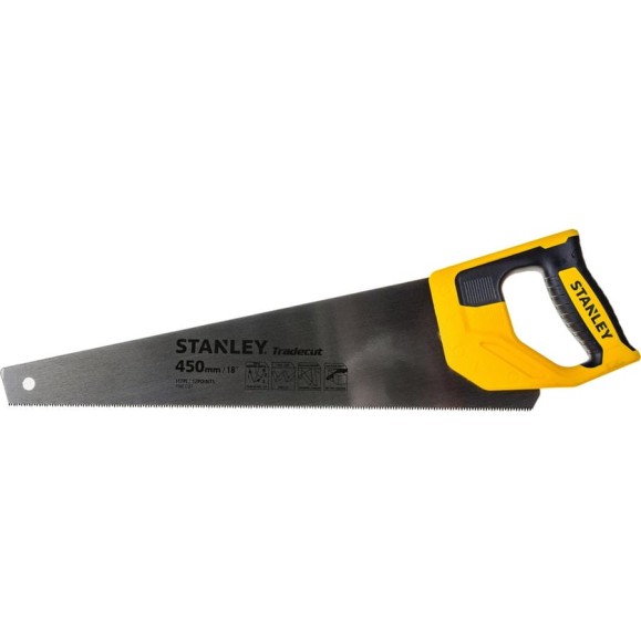 Ножовка Stanley TRADECUT 18in/450mm, 11 TPI STHT20355-1