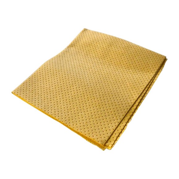 Перфорированная салфетка из искусственной замши RED, желтая 45x50 см RCIZY