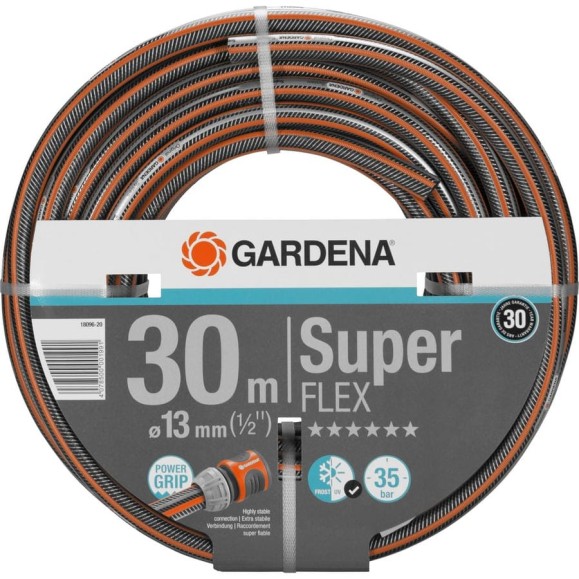 Шланг Gardena SuperFLEX 13 мм, 1/2", 30 м 18096-20.000.00