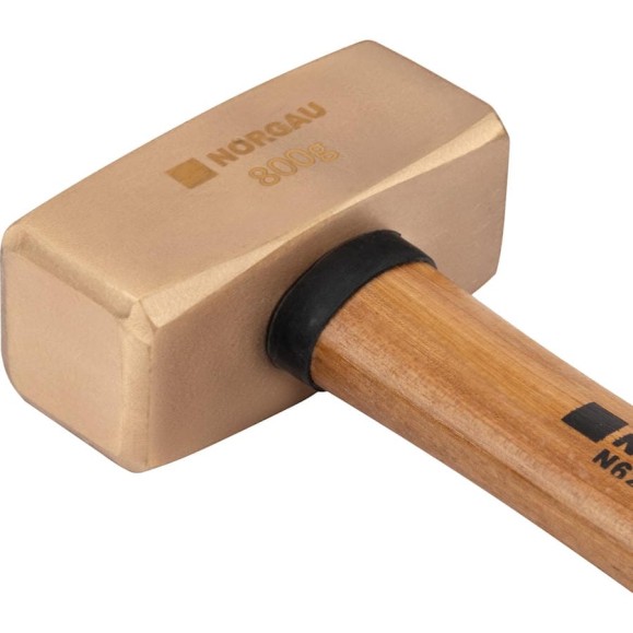 Молоток NORGAU тип N622C-800 медный, 800 гр 075217108 Молоток NORGAU тип N622C-800 медный, 800 гр 075217108