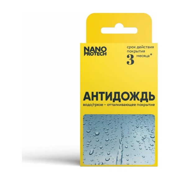 Антидождь Nanoprotech комплект салфеток для автомобильного стекла 115 Антидождь Nanoprotech комплект салфеток для автомобильного стекла 115
