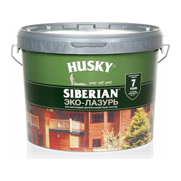 Эко-лазурь HUSKY антик 9 л 25216