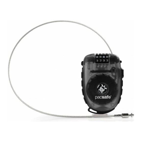 Кодовый замок с тросом Pacsafe Retractasafe 250, серый 10280109