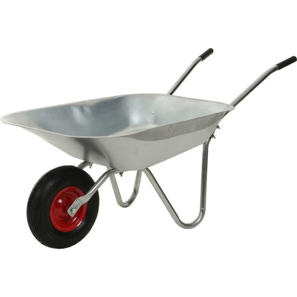 Строительная одноколесная тачка СИМАЛЕНД 85 л/70 кг, пневмоколесо 7068084