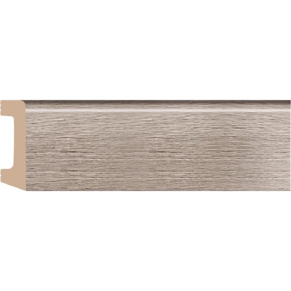 Плинтус напольный Decomaster D234-77ДМ 58x16x2400 мм D234-77 ДМ