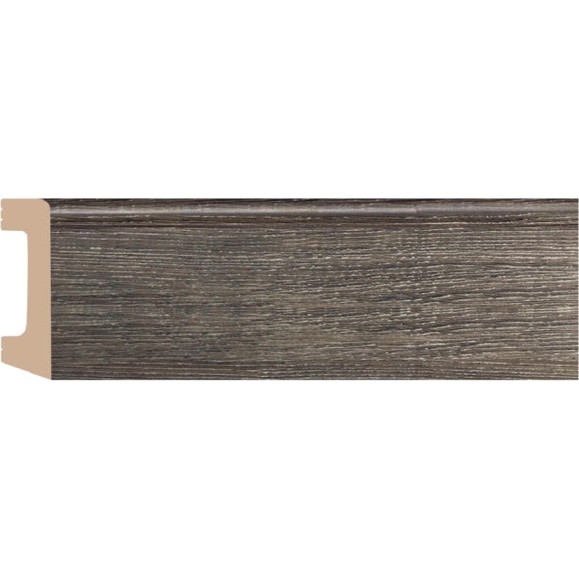 Плинтус напольный Decomaster D234-86ДМ 58x16x2400 мм D234-86 ДМ
