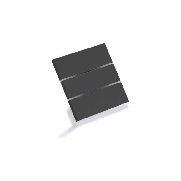 3 кнопочный выключатель SIBLING Люкс Powerlite-LS3B с 0 чёрный 00-00012910