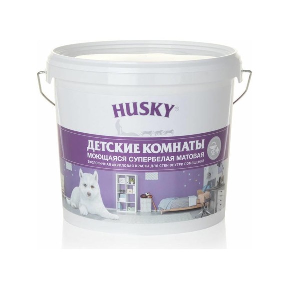 Краска для детских комнат HUSKY 5 л 32500