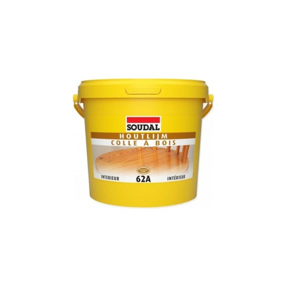 Клей для дерева Soudal 62А (белый; на основе ПВА дисперсии; 5 кг; D2) 100048
