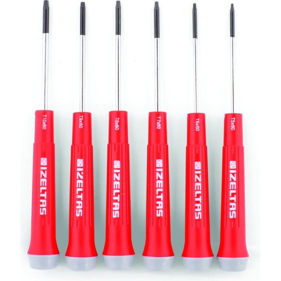 Набор отвёрток IZELTAS Torx 6 предметов 4530001006 Набор отвёрток IZELTAS Torx 6 предметов 4530001006