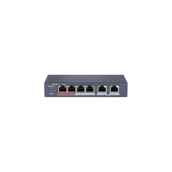 Интеллектуальный управляемый коммутатор HiWatch Ethernet, PoE DS-S604P УТ-00036484 Интеллектуальный управляемый коммутатор HiWatch Ethernet, PoE DS-S604P УТ-00036484
