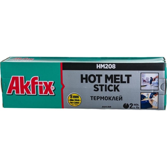 Термоклей HM208 (8 мм; 1 кг; 78 шт) Akfix GA120