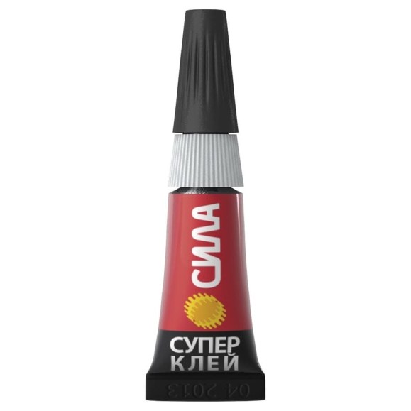 Сверхпрочный супер-клей СИЛА SBL1-6 1 гр.х 6 шт., BL-6 C0045533