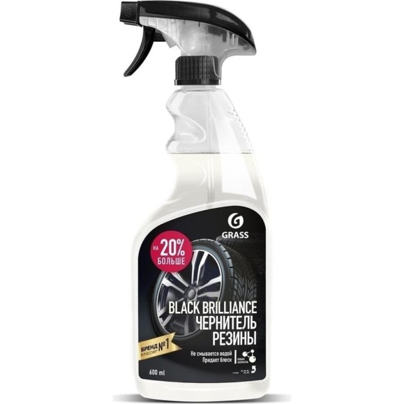 Полироль чернитель шин Grass Black Brilliance 600 мл 110399