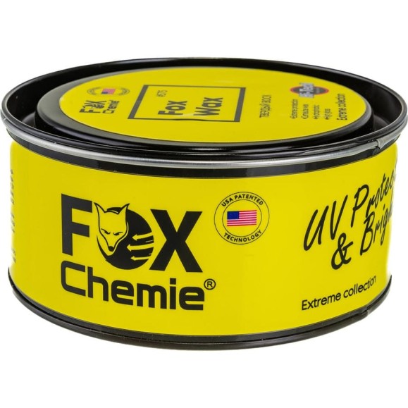 Твердый воск для защиты кузова Fox chemie fox wax с воском карнауба, 453 г 575