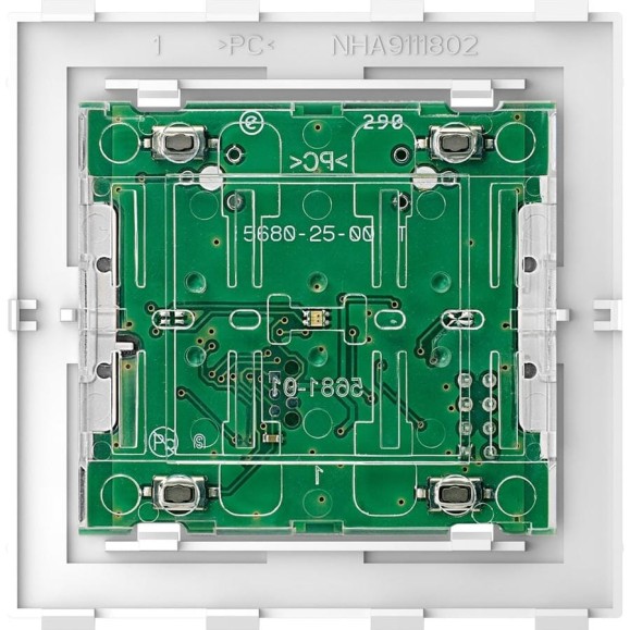 Кнопочный модуль Systeme Electric Merten D-Life PlusLink Wiser BLE, 2-клавишный SE MTN5123-6000