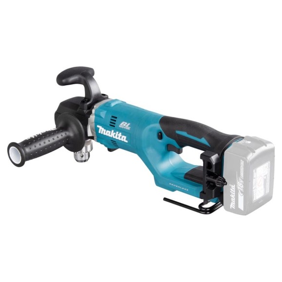 Аккумуляторная угловая дрель Makita DDA450ZK