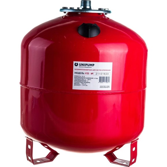 Расширительный бак вертикальный (35 л) Unipump 29968