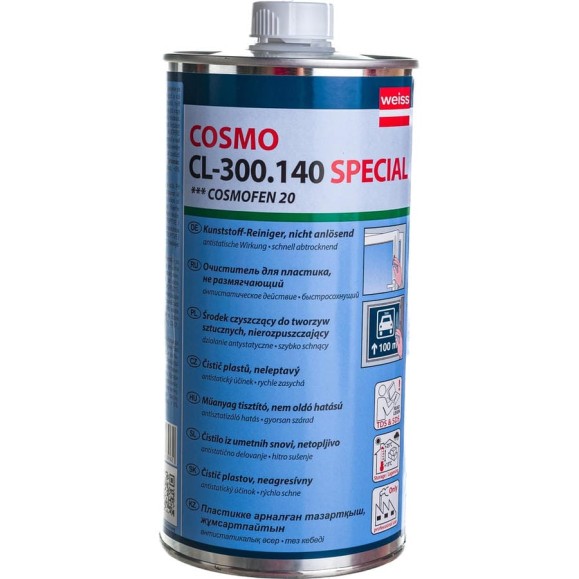 Очиститель для ПВХ COSMOFEN нерастворяющий № 20 CL-300.140_R Очиститель для ПВХ COSMOFEN нерастворяющий № 20 CL-300.140_R
