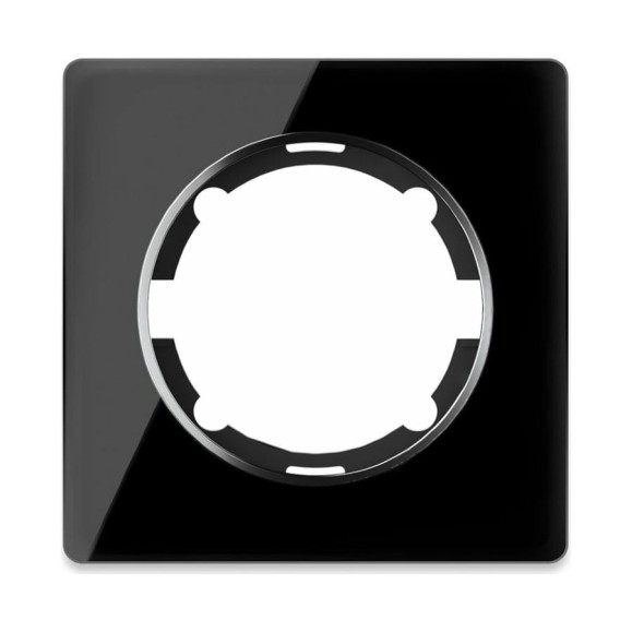 Стеклянная рамка OneKeyElectro Garda (для серии Florence) 1 пост, цвет чёрный 2234939 Стеклянная рамка OneKeyElectro Garda (для серии Florence) 1 пост, цвет чёрный 2234939