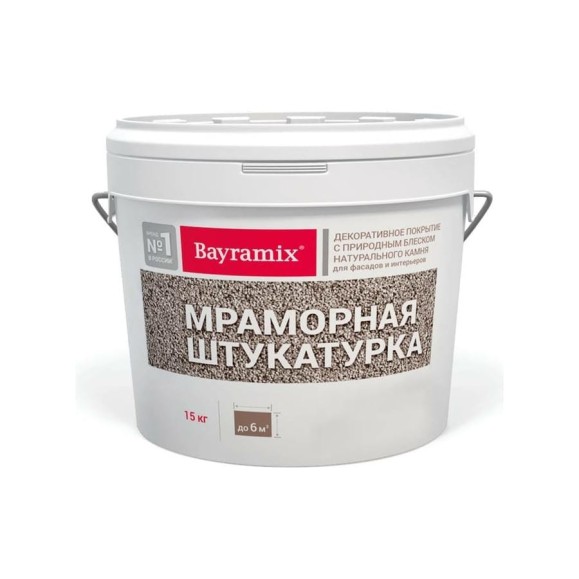 Мраморная штукатурка Bayramix BAY Peach Rose-K 15 кг BMSH-PR-K Мраморная штукатурка Bayramix BAY Peach Rose-K 15 кг BMSH-PR-K