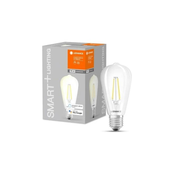 Умная WiFi лампа LEDVANCE SMART+ Filament Edison Dimmable 60 5,5W E27 4058075528277 Умная WiFi лампа LEDVANCE SMART+ Filament Edison Dimmable 60 5,5W E27 4058075528277