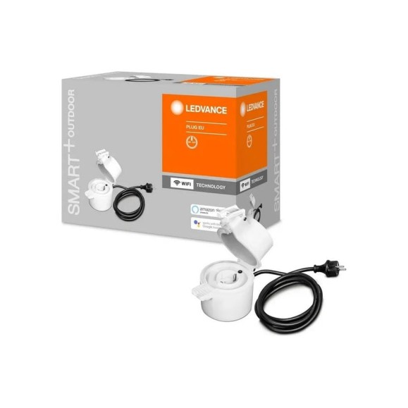 Умная розетка LEDVANCE SMART WIFI OUTDOOR PLUG EU 8X1 LEDV 4058075532120