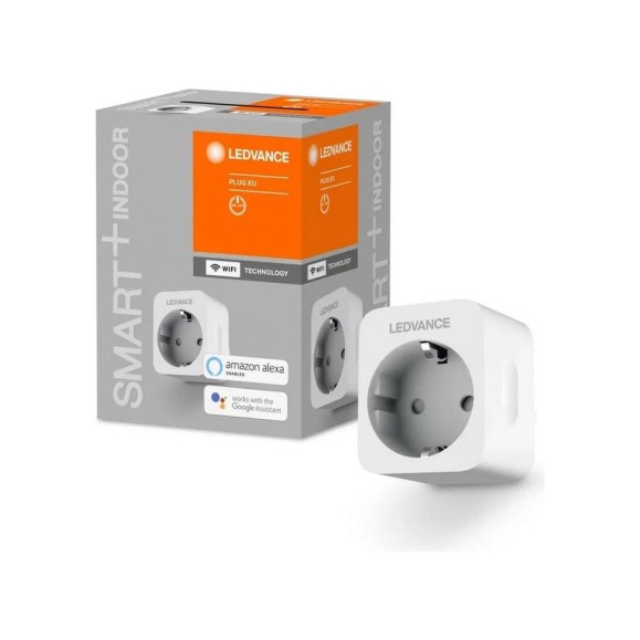 Умная розетка LEDVANCE SMART WIFI PLUG EU 4X1 LEDV 4058075522800