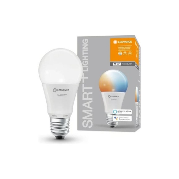 Умная WiFi лампа LEDVANCE SMART+ WiFi Classic Tunable White 60 9 W/2700…6500K E27 4058075485372