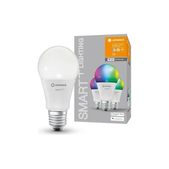 Умная WiFi лампа LEDVANCE Х3 SMART+ WiFi Classic Multicolour 100 14 W/2700…6500K E27 (x3) 4058075485877