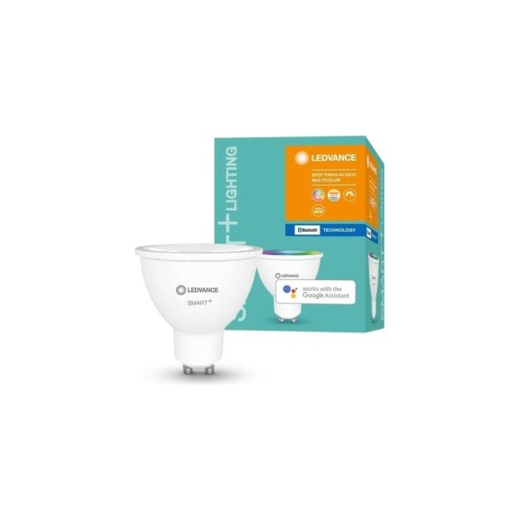 Умная Bluetooth лампа LEDVANCE SMART+ Spot GU10 Multicolour 40 100° 5 W/2700…6500K GU10 4058075485334