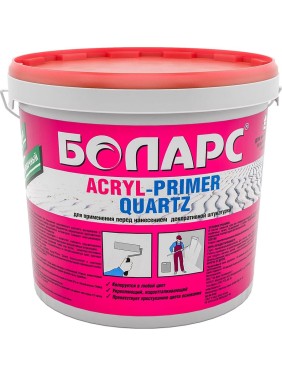 Грунт БОЛАРС АКРИЛ-ПРАЙМЕР КВАРЦ/ACRYL-PRIMER QUARZ, 2100, 3 кг 00000017651
