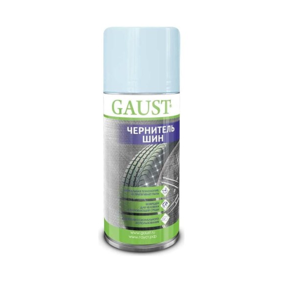 Чернитель шин GAUST пенный, аэрозоль, 500 мл АХ008 Чернитель шин GAUST пенный, аэрозоль, 500 мл АХ008