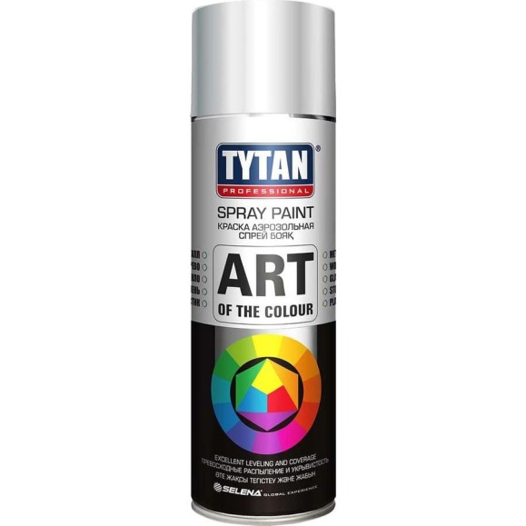 Аэрозольная краска Tytan PROFESSIONAL ART OF THE COLOUR RAL9003, белая глянец 400мл 61317 54036 Аэрозольная краска Tytan PROFESSIONAL ART OF THE COLOUR RAL9003, белая глянец 400мл 61317 54036
