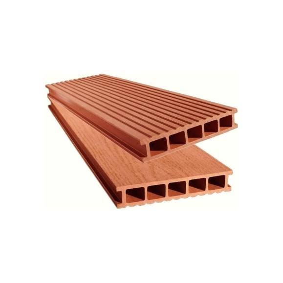 Террасная доска Euro-Deck, ДПК, терракотовый, 27x139x3000 мм, 200 шт. 2000002968115 Террасная доска Euro-Deck, ДПК, терракотовый, 27x139x3000 мм, 200 шт. 2000002968115