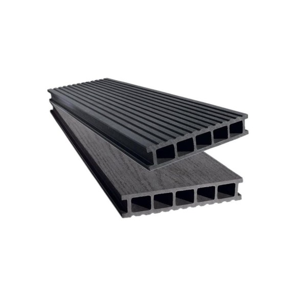 Террасная доска Euro-Deck, ДПК, антрацит, 27x139x3000 мм, 200 шт. 2000002968153 Террасная доска Euro-Deck, ДПК, антрацит, 27x139x3000 мм, 200 шт. 2000002968153