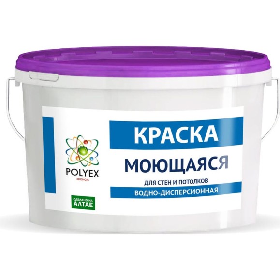 Моющаяся краска POLYEX (2.8 кг; 4 шт) УТ-00006925 Моющаяся краска POLYEX (2.8 кг; 4 шт) УТ-00006925