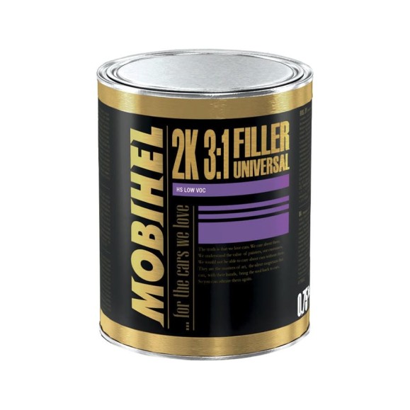 Универсальный грунт-наполнитель MOBIHEL 2К HS 3:1 LOW VOC, 0.75 л 41793602