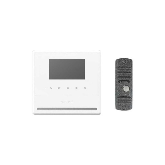 Комплект видеодомофона и вызывной панели COMMAX CDV-43Y(White)/AVC305S