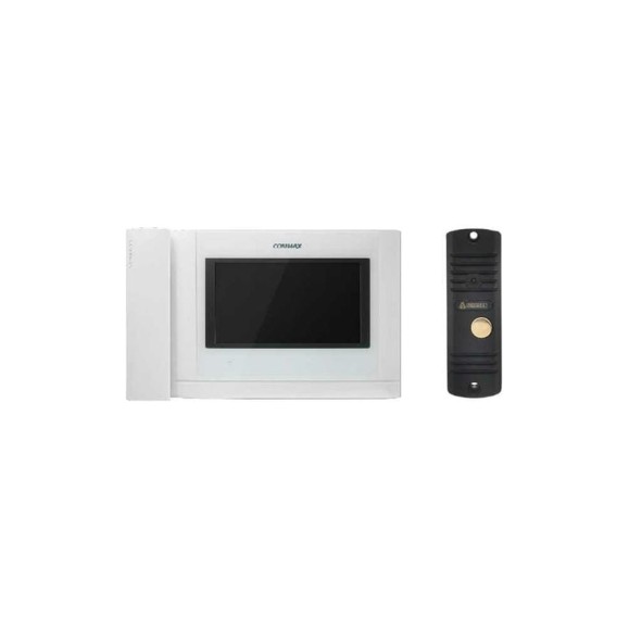 Комплект видеодомофона и вызывной панели COMMAX CDV-704MHA(White)/AVC305B